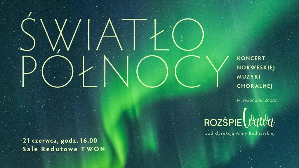 Światło Północy: Koncert Norweskiej Muzyki Chóralnej